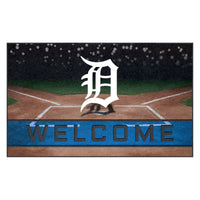 MLB - Detroit Tigers Rubber Door Mat - 18in. x 30in.