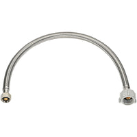 Homewerks 1/2 in. FIP X 7/8 in. D Ballcock 9 in. Braided Stainless Steel Toilet Supply Line