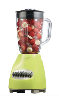 Brentwood JB-220G 1.5 Liter Lime Green 12-Speed Blender