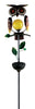 Moonrays Solar Powered 0 W LED Stake Light 1 pk