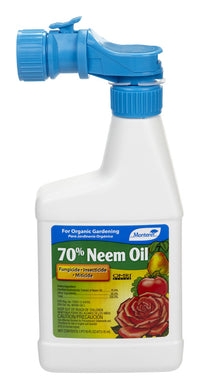 Monterey 70% Neem Oil Organic Insect Killer Liquid Concentrate 1 pt