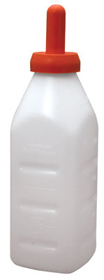 Calf Nursing Bottle Set, Snap-Top, 2-Qts.