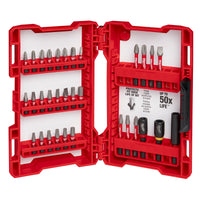 Milwaukee Shockwave Assorted Screwdriver Bit Set Steel 32 pc