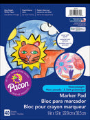 Pacon 4618 9 X 12 Marker Pad 40 Sheets