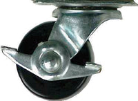 Shepherd Hardware 2-1/2 in. D Swivel Hard Rubber Caster 175 lb 1 pk