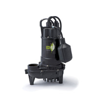 ECO-FLO 1/2 HP 4400 gph Cast Iron Tethered Float Switch AC Submersible Sump Pump