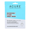 Acure - Sheet Mask - Clear - Case of 12 - 1 Ea