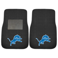 NFL - Detroit Lions Embroidered Car Mat Set - 2 Pieces