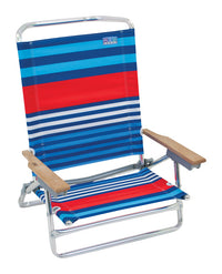 Rio Brands 5 position Beach Chair (Pack of 4)