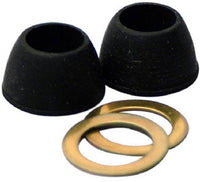 2-Pack 1/2 I.D. x 23/32 O.D. Water Supply Tube Cone Washer & Rings