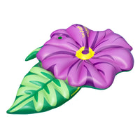 Swimline Multicolored Vinyl Inflatable Hibiscus Flower Pool Float