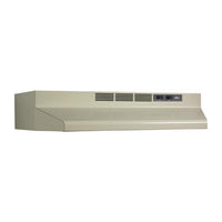 Broan-Nutone 30 in. W Almond Range Hood