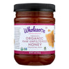 Wholesome Sweeteners Organic Raw Honey - Liquid Sweetener - Case of 6 - 16 oz.