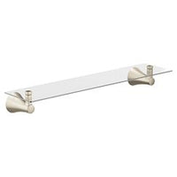 BRUSHED NICKEL VANITY SHELF