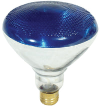 Feit Electric 100PAR/B/1 100 Watt E26 PAR38 Blue Incandescent Reflector Flood Light Bulb