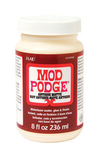 Plaid Mod Podge High Strength Glue Decoupage 8 oz. (Pack of 3)