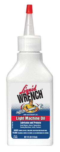 Liquid Wrench Light Machine Oil 4 oz. (Pack of 12)