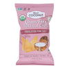 The Real Coconut Organic Himalayan Pink Salt Tortilla Chips  - Case of 12 - 5.5 OZ