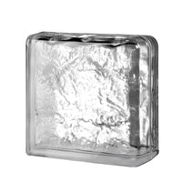 Seves 8 in. H X 8 in. W X 4 in. D Cortina Endblock Glass Block (Pack of 8)