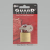 Guard Security 3.57 in. H X 5.65 in. W Brass Key Padlock