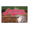 MLB - Cleveland Indians Rubber Scraper Door Mat