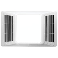 Broan 70 CFM 4 Sones Bathroom Ventilation Fan/Heat Combination with Lights