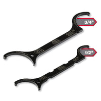 Gardner Bender  3/4   x 2.2 in. L SAE  Locknut Wrench Set  2 pc.