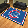 MLB - Chicago Cubs Bear 8ft. x 10 ft. Plush Area Rug