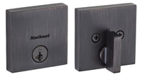 Kwikset  Venetian Bronze  Steel  Deadbolt