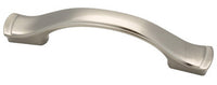 Cabinet Pull, Step-Edge, Satin Nickel, 96mm