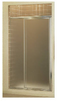 31 To 36-Inch Silver Frame Trimmable Shower Door