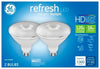 GE Lighting 43093 16 Watt E26 PAR38 Daylight LED Dimmable Refresh HD Light Bulbs 2 Count