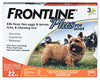 Frontline Plus Liquid Dog Flea and Tick Drops 9.8% Fibronil, 8.8% (S)-methoprene 0.02 oz