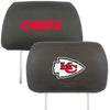 NFL - Kansas City Chiefs  Embroidered Head Rest Cover Set - 2 Pieces