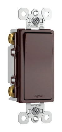 Legrand Radiant 15  Paddle Switch Dark Bronze 1 pk