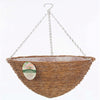 Gardman 12.5 in. H X 14 in. D Rattan Hanging Basket Brown