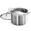 8 Qt Lock-n-Drain Stainless Steel Pasta Cooker