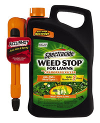 Weed Stop For Lawns Plus Crabgrass Killer, 1.33-Gallon AccuShot Power Sprayer