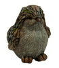 Alpine Assorted Resin/Stone 5 in.   H Bird/Hedgehog/Owl/Turtle Animal Statue (Pack of 8)