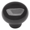 Hickory Hardware P638-BL 1-3/8" Round Black Tranquility Cabinet Knob