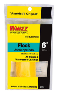 Whizz Flock 6 in. W X 1/2 in. Mini Paint Roller Cover 1 pk