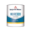 Benjamin Moore Muresco Flat White Acrylic Latex Ceiling Paint 1 qt. (Pack of 4)