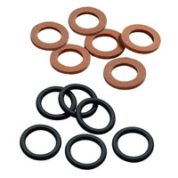 Orbit 58139n Red & Black O-Ring Rubber Hose Washers 12 Piece Set