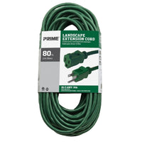 Prime Outdoor 80 ft. L Green Extension Cord 16/3 SJTW