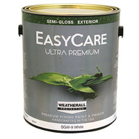 Ultra Premium Exterior Latex Paint, Semi-Gloss White, 1-Gal. (Pack of 4)