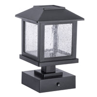 Sterno Home Solar Powered LED Post Cap Light 2 pk