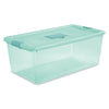 Sterilite 13 in. H X 18.75 in. W X 33.875 in. D Stackable Latch Storage Box (Pack of 4)