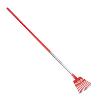 Corona 60.5 in.   L X 8 in.   W Steel Shrub Rake Aluminum Handle