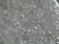 Exotic Pebbles & Aggregates EG10-L01 10 Lb Ice Clear Glass Pebbles                                                                                    