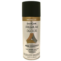 Premium Decor Metallic Spray Paint, Oil Rubbed Bronze, 12-oz.